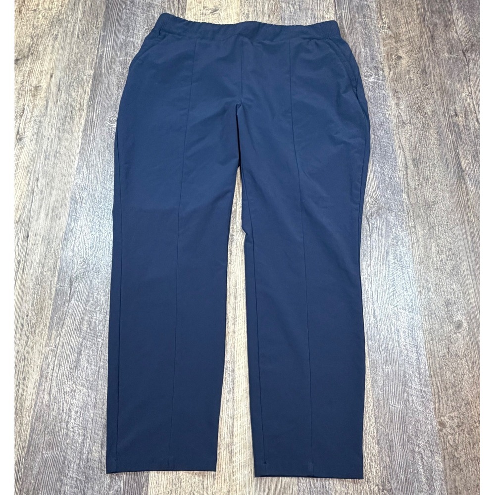 Columbia PFG Womens XL Reg Length Blue Performance Fishing Gear Pants Tapered